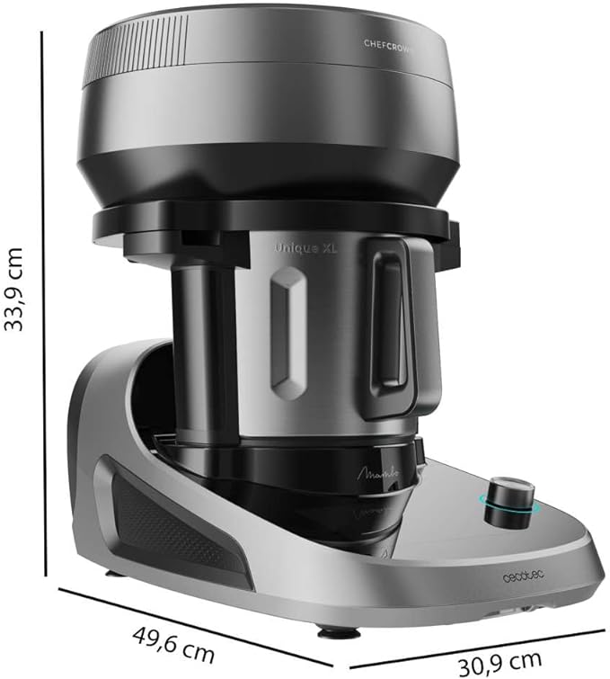 Robot multifunción Cecotec para la cocina con distribución de alimentos Mambo Cooking Total Gourmet.