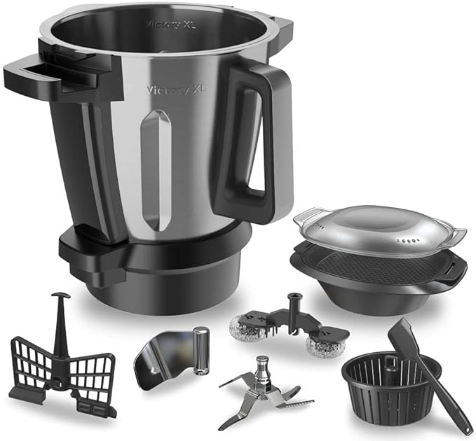 Robot multifunción Cecotec para la cocina con distribución de alimentos Mambo Cooking Total Gourmet.