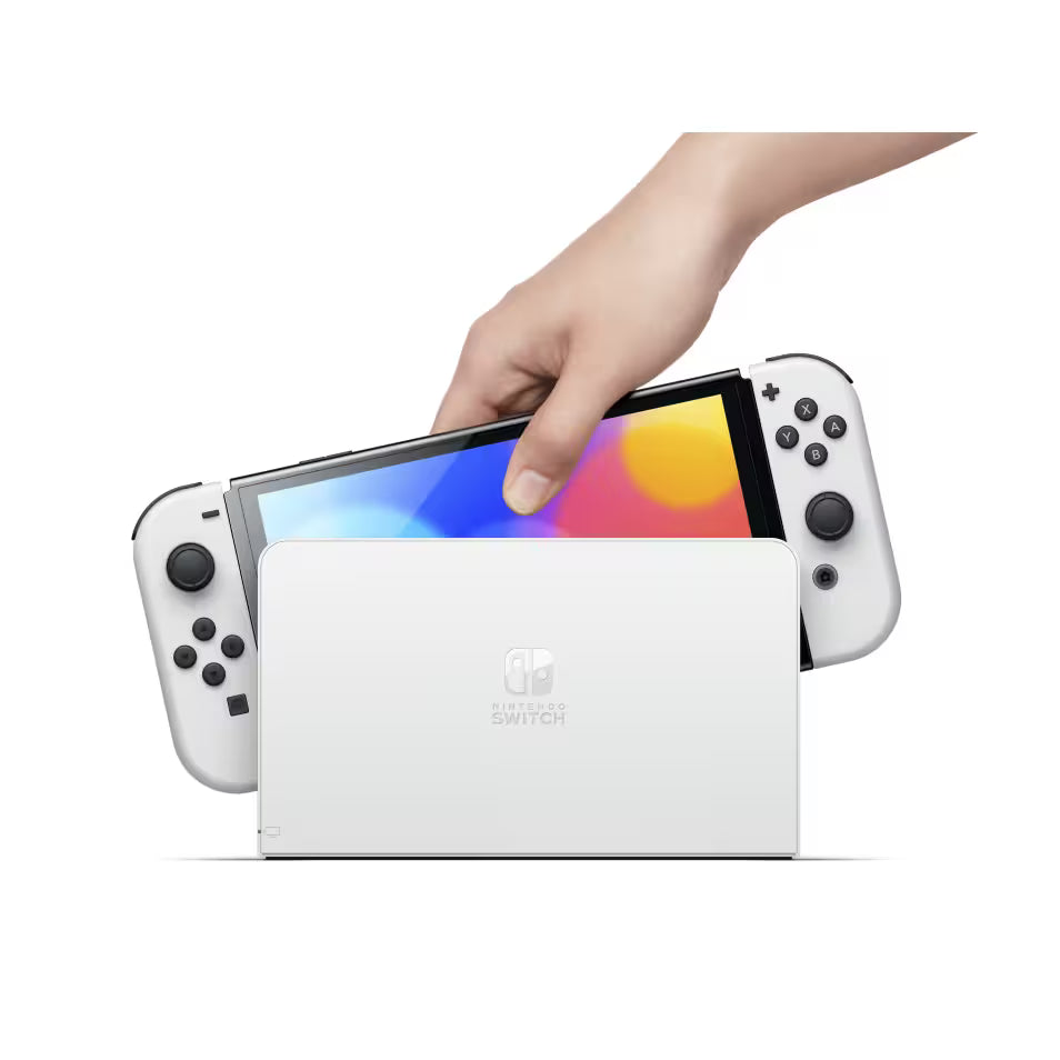 Nintendo Switch OLED videoconsola portátil 17,8 cm (7") 64 GB Pantalla táctil Wifi Blanco