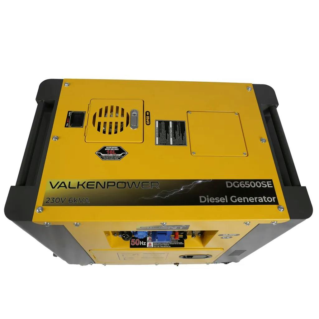 Grupo electrógeno diésel silenciado 230V 6kVA