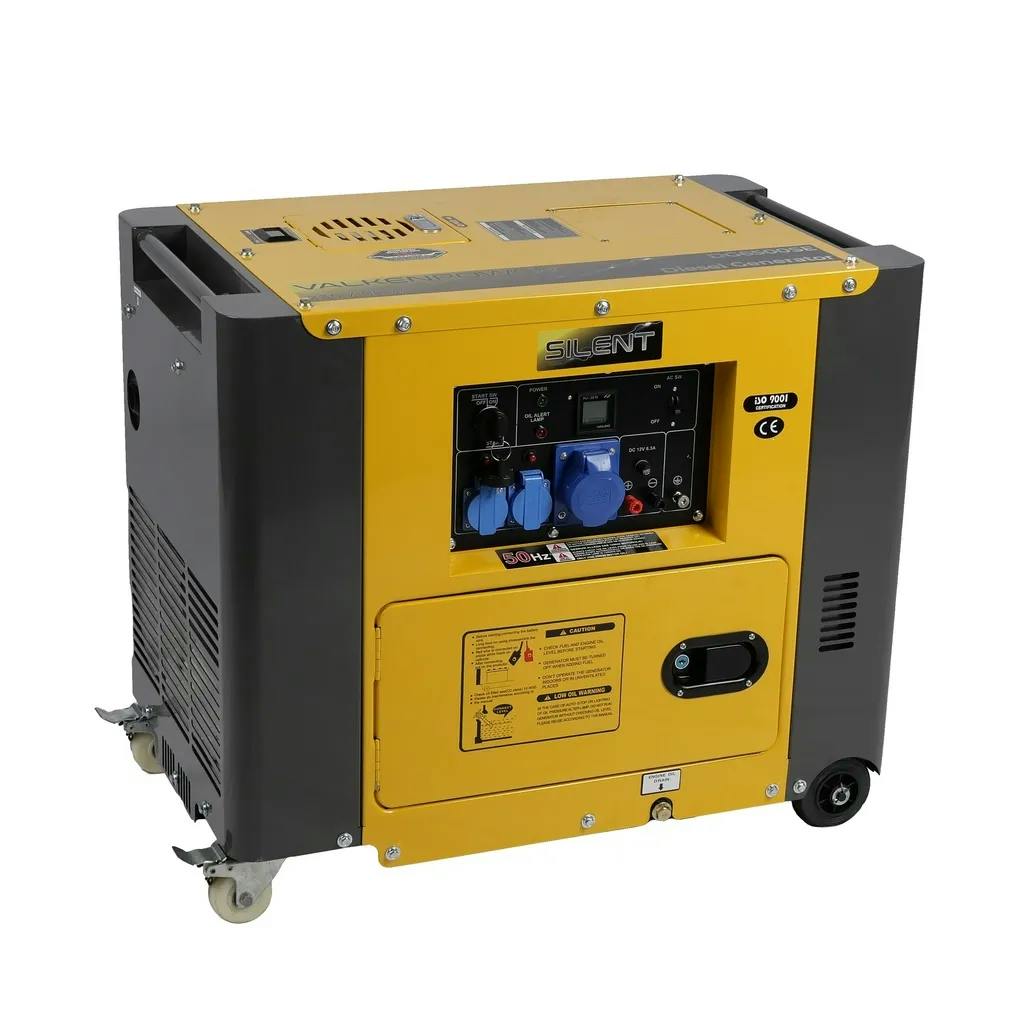 Grupo electrógeno diésel silenciado 230V 6kVA