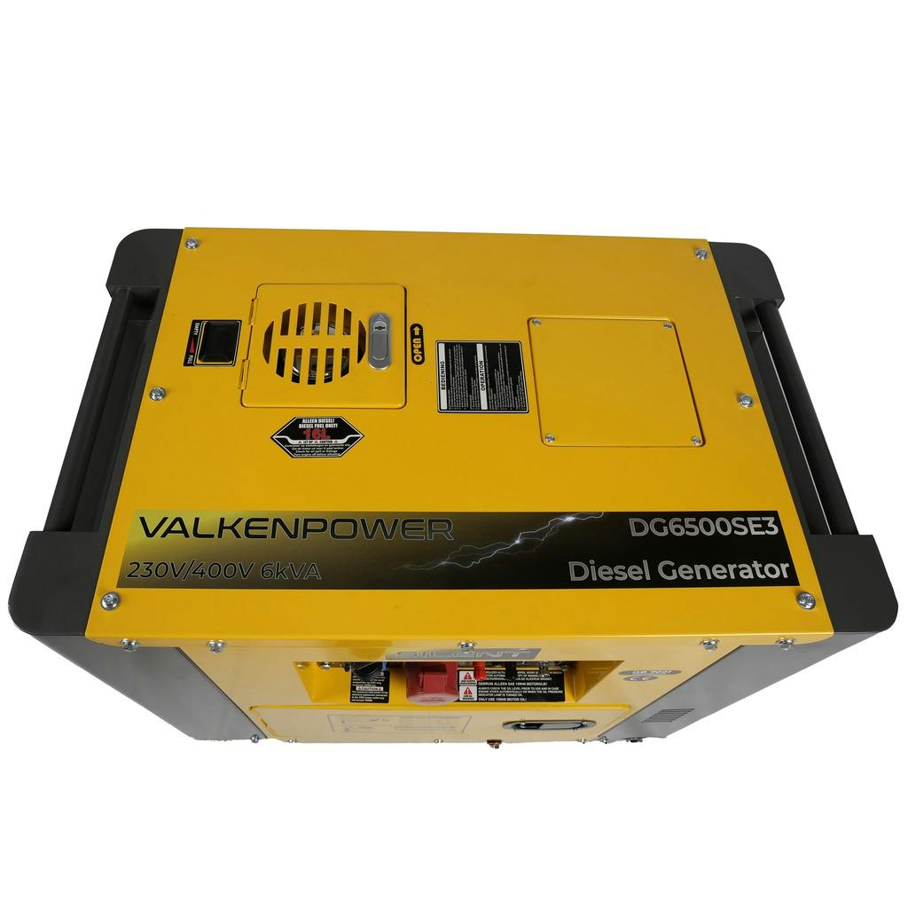 Grupo electrógeno diésel silenciado 230V/400V 6kVA