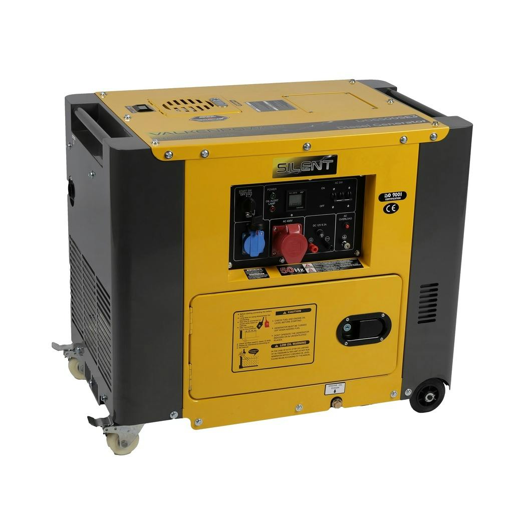 Grupo electrógeno diésel silenciado 230V/400V 6kVA