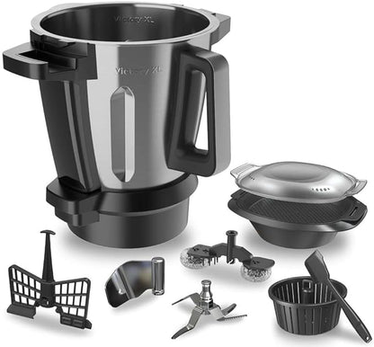 Robot multifunción Cecotec para la cocina con distribución de alimentos Mambo Cooking Total Gourmet.