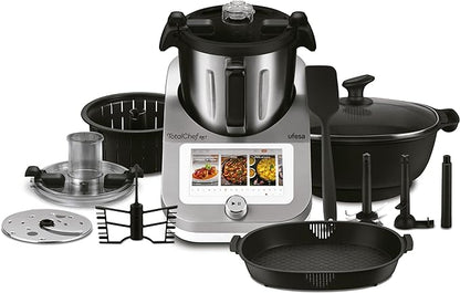 Procesador de alimentos multifunción Ufesa TotalChef RK7 Inteligente, WIFI, 30 funciones