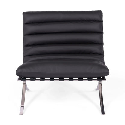 Fauteuil design en cuir synthétique – Madrid