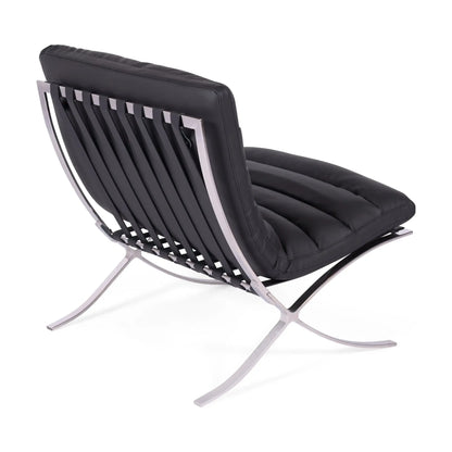 Fauteuil design en cuir synthétique – Madrid