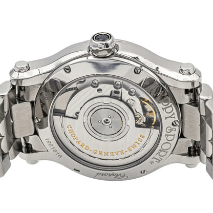 Reloj CHOPARD «Happy Sport» en acero, zafiro y diamante