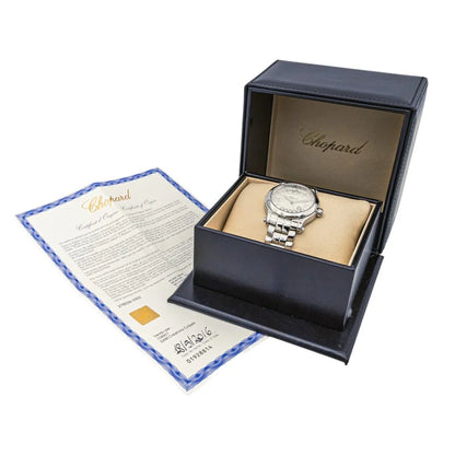 Reloj CHOPARD «Happy Sport» en acero, zafiro y diamante