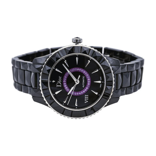 Reloj DIOR «VIII» de cerámica, zafiro y amatista