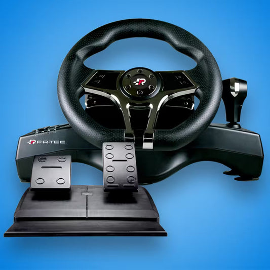 Blade Gaming Hurricane MKII Negro Volante + Pedales Nintendo Switch, PC, PlayStation 4, Playstation 3