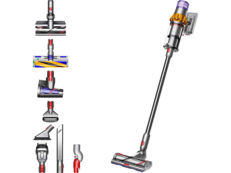Aspiradora inalámbrica DYSON V15 Detect Absolute Extra, a batería, 660 vatios