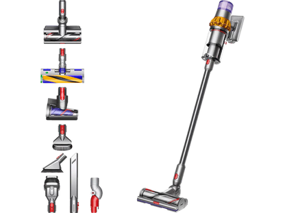 Aspiradora inalámbrica DYSON V15 Detect Absolute Extra, a batería, 660 vatios