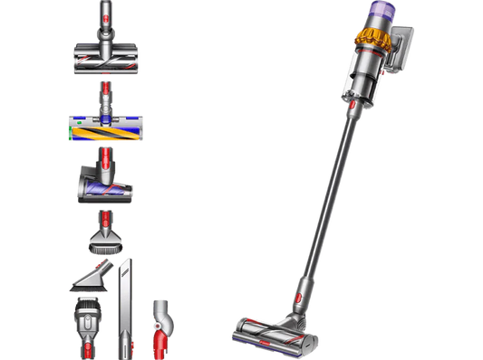 Aspiradora inalámbrica DYSON V15 Detect Absolute Extra, a batería, 660 vatios
