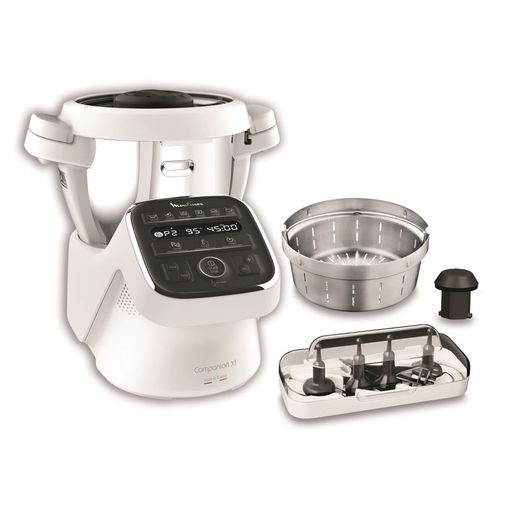 Procesador de alimentos multifuncional MOULINEX Companion HF80CB10 – Blanco