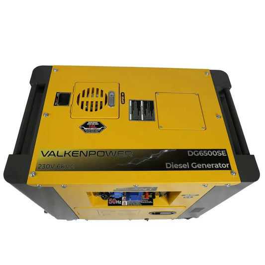 Grupo electrógeno diésel silenciado 230V 6kVA