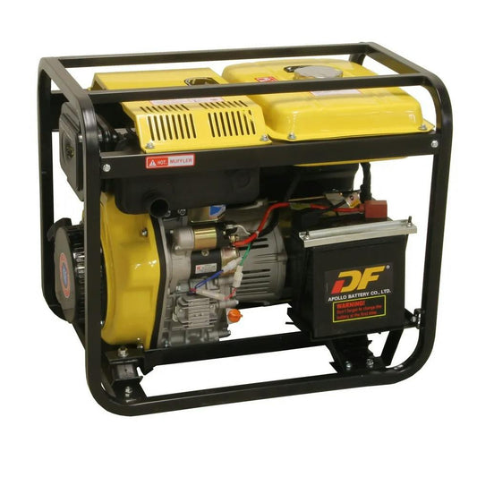 Grupo electrógeno diésel tipo abierto 230V 6kVA