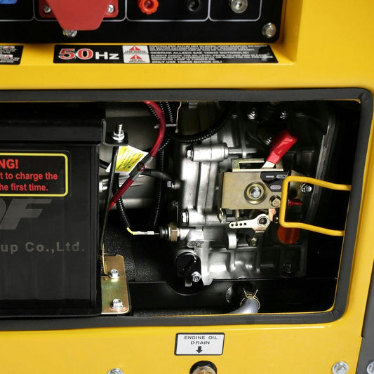 Grupo electrógeno diésel silenciado 230V/400V 6kVA