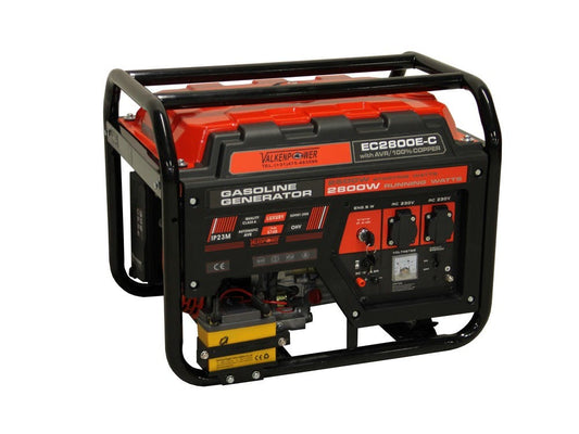Generador de gasolina de arranque eléctrico de 2,8 kW
