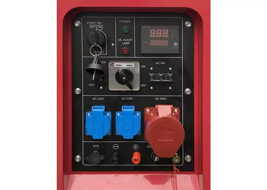 Generador diésel silenciado 10kW 230V/400V