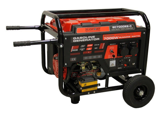 Generador de gasolina de arranque eléctrico de 7kW