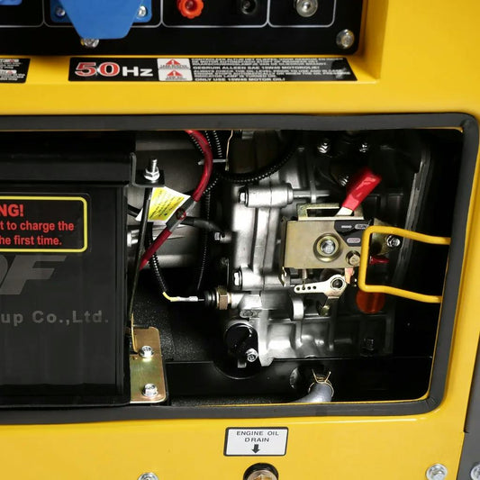 Grupo electrógeno diésel silenciado 230V 6kVA