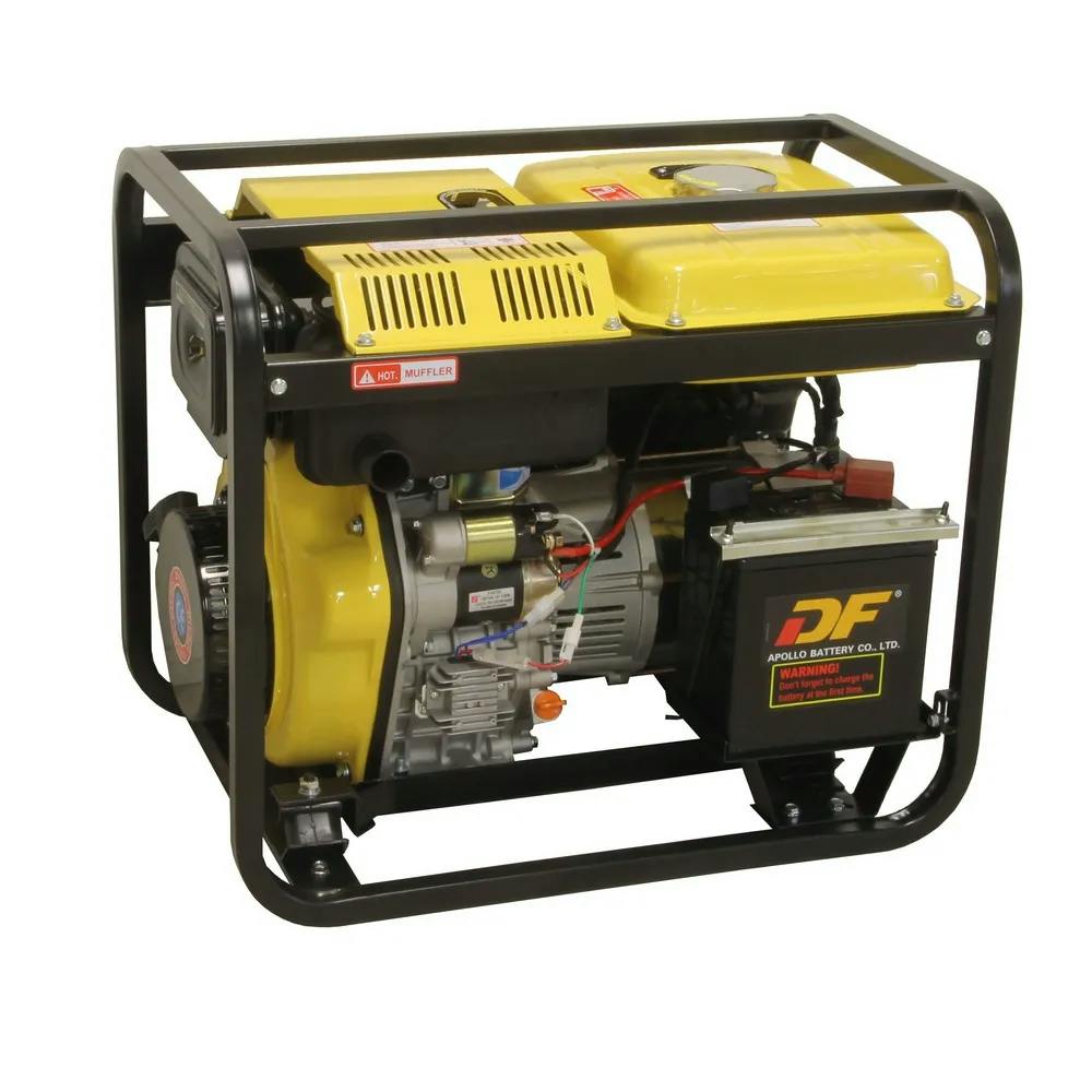 Diesel generator set open type 230V/400V 6kVA