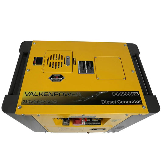 Grupo electrógeno diésel silenciado 230V/400V 6kVA