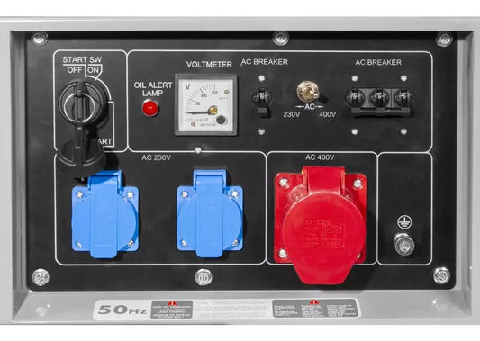 Generador diésel silenciado 6kW 400V/230V