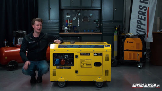 Grupo electrógeno diésel silenciado 230V-400V 10kVA